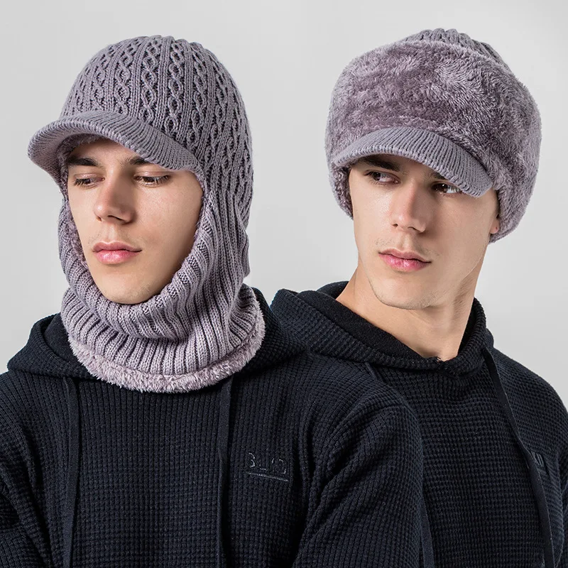 Шапка бини Skullies зимние шапки для мужчин и женщин шапка шарф из шерсти Балаклава