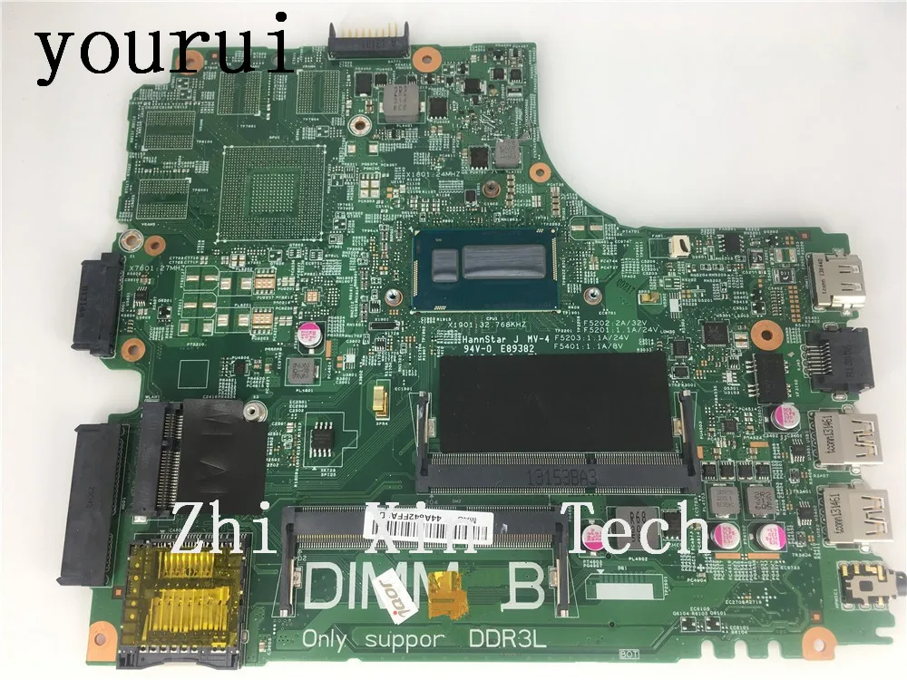 Yourui YGRK4 0YGRK4 CN-0YGRK4 для ноутбука Dell 3437 5437 доска со стандартным процессором DDR3 100%