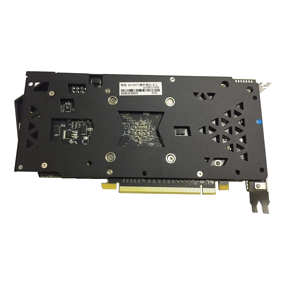 MAXSUN Radeon RX570 4G видео карта AMD 256bit GDDR5 25 27Mh/s 2048 единиц 7000 мГц 1168 1244 directX 12 Графика карты
