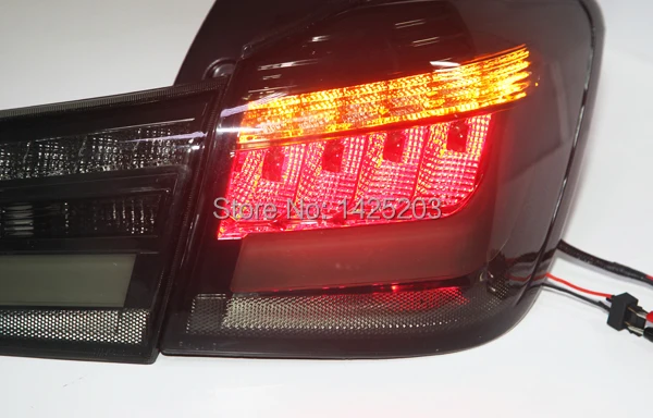 Для Outlander pajero Sport ASX RVR светодиодные задние лампы Задний светильник дымчатый