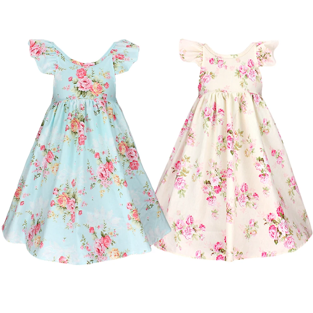 2018 новая одежда для маленьких девочек летние детские дешевые хлопковые