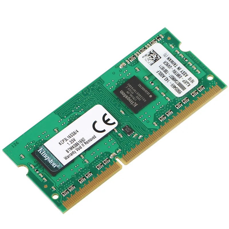 Оперативная память для ноутбука Kingston 4 Гб DDR3L 1600 МГц 1 35 в (KCP3L16SS8/4)|Оперативная