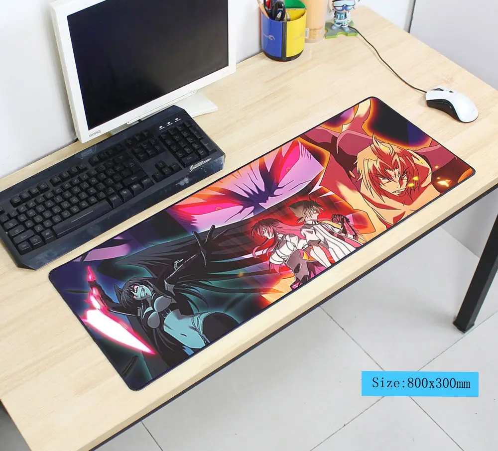 Коврик для мыши для средней школы dxd 800x300x3 мм коврик для мыши notbook компьютерный коврик для мыши Аниме игровой коврик для мыши геймер для клавиатуры коврики для мыши - Цвет: size 800x300x3mm