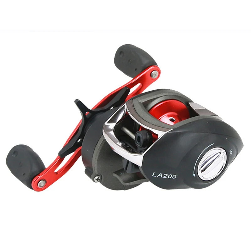 FDDL Рыболовные катушки Vissen baitcasing Reel 12+ 1bb 8,1: 1 муха литье влево/вправо рука Карп Снасти Carretilha Pesca Капля воды - Цвет: Черный