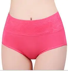 4 watermelon red 4 шт., Ropa Interior Femenina, Женские Модальные трусы, Трусики с высокой талией, нижнее белье большого размера, дамское нижнее белье - Цвет: 4 watermelon red