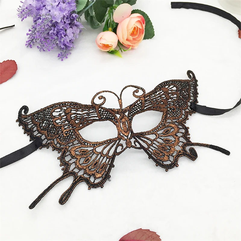 Сексуальная кружевная маска сексуальные женские маски бабочки Танцевальная
