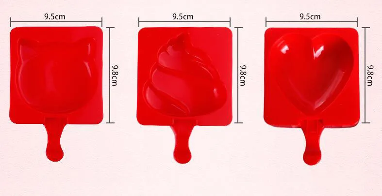 9 стиль мультфильм DIY силиконовая форма для изготовления мороженого формы для мороженого Форма для мороженого форма льда с палочки для сладостей кухонные инструменты