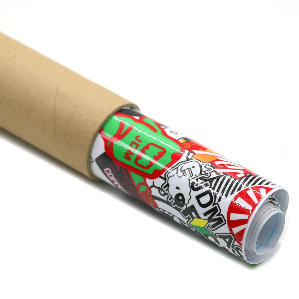 Mr Cartool автомобиля Стикеры s бомба винил JDM Обёрточная бумага DIY Полный