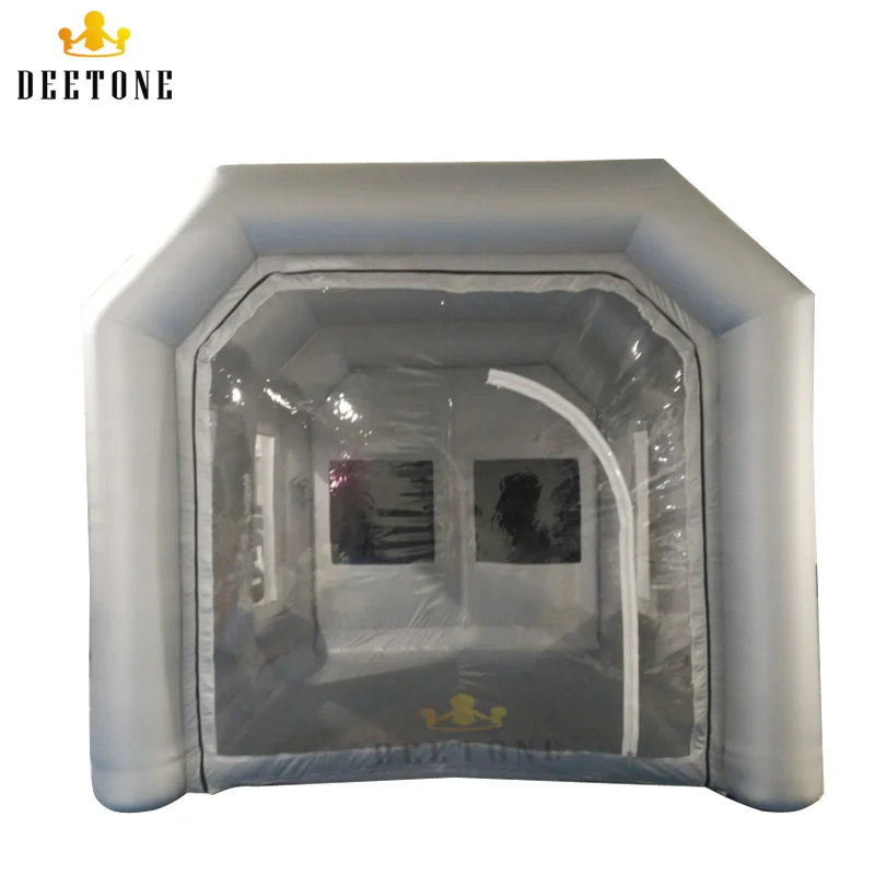 DEETONE 4x3 mH портативная надувная покрасочная Палатка используется аэрозольная