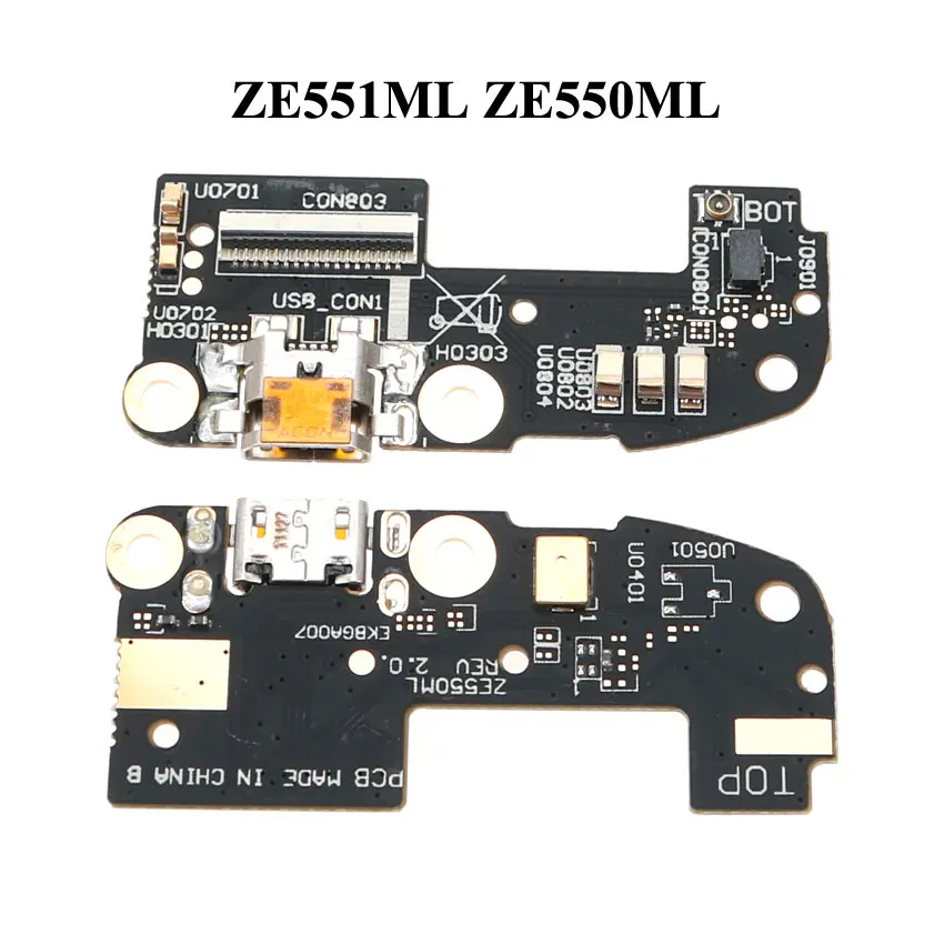 YuXi для ASUS ZenFone 2 ZE551ML ZE550ML ZE500CL 3 Laser ZC551KL 5 A500CG Go ZB452KG USB порт зарядки гибкий кабель