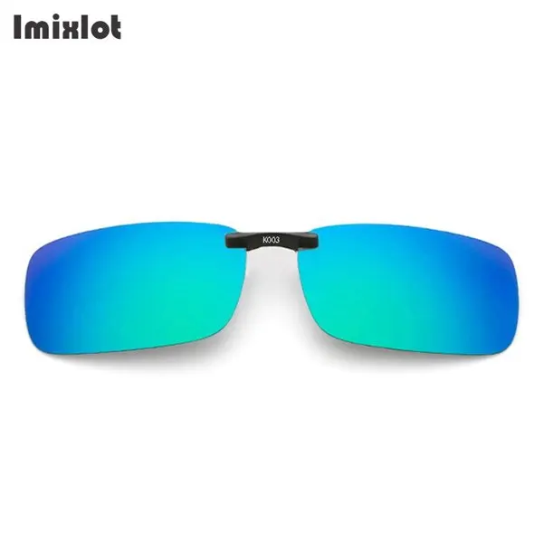 E Imixlot UV400 поляризованные прикрепляемые солнце Стекло es Для мужчин унисекс очки для света Высококачественный объектив Защита от солнца Стекло es Ночное видение на прищепке, для вождения на Стекло - Цвет линз: E
