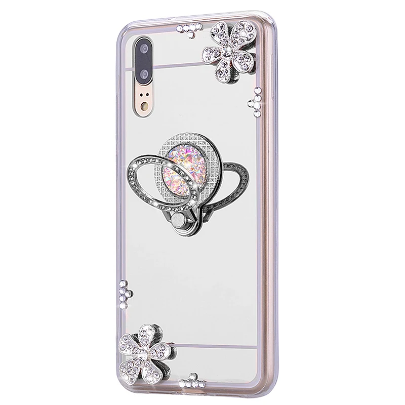 Luxury Mirror TPU phone Case for Huawei Honor 20 10 9 8 Lite 7A 7C Pro Y5 Y6 Y7 Prime 2019 Y9 2018 P20 P10 P8 P9 2017 Cover |