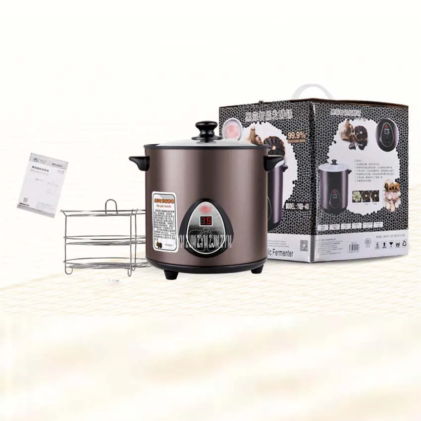 

YGB-40 4L Intelligent Fermentation Machine Garlic Black Health Food Maker Home Kitchen Kitchen Robot Kitchen Utensil 70W Power