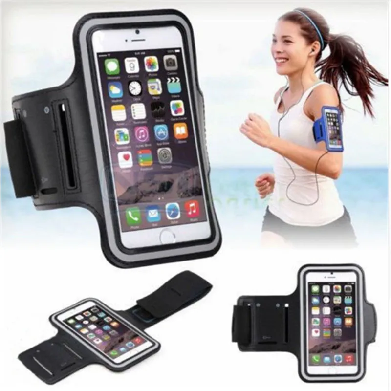 Pushingbest чехлы для телефонов с ремешком на руку iPhone 6 6s чехол спортивный бега
