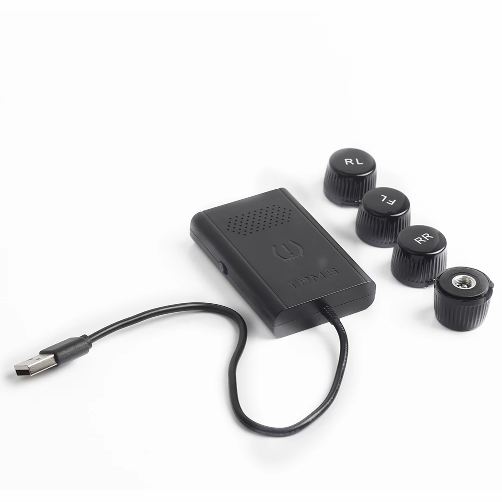 DLCLH автомобильный детектор USB TPMS навигация Android 4 Беспроводные внутренние датчики Авто сигнализация шин Система мониторинга давления в шинах