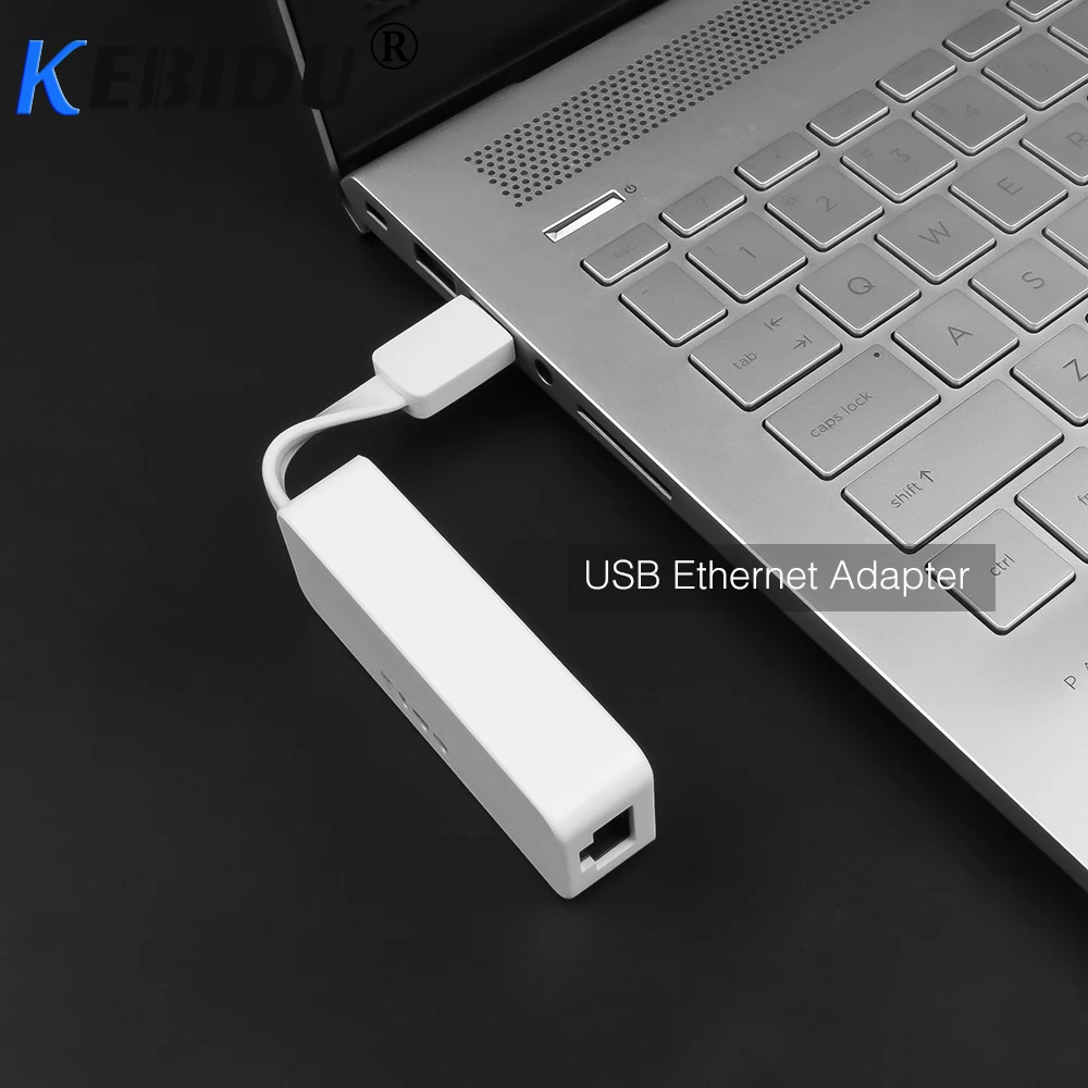 Адаптер Kebidu USB 2 0/3 0 100 Мбит/с гигабитный RJ45 Lan сетевой конвертер для компьютера