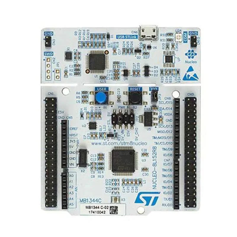 1 шт. x фотомагнитная плата для разработки телефона с STM8L152R8 или STM8S208RBT6 MCU |