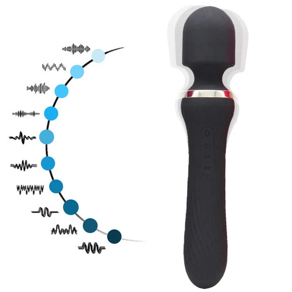 Волшебная палочка вибратор USB перезаряжаемая Беспроводная персональная
