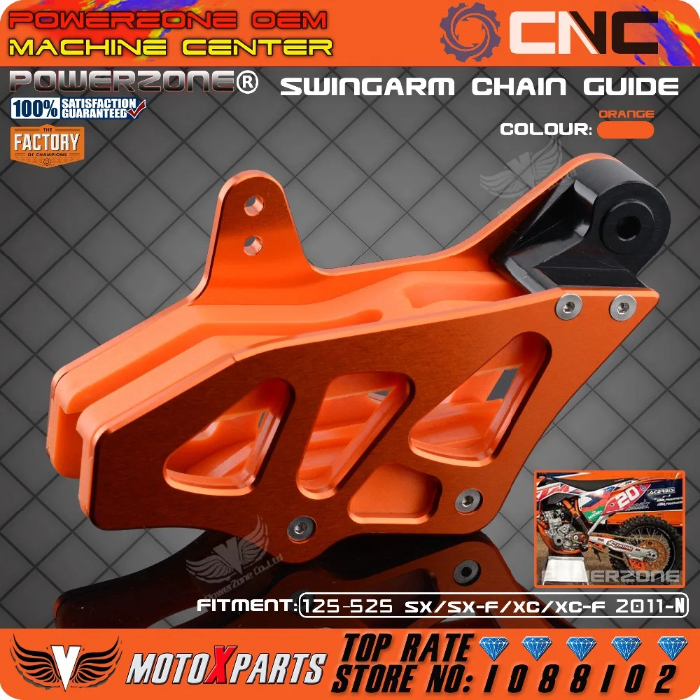 Защитный слайдер для KTM EXC EXCF SX SXF XC XCF XCW 125 530 2008 2015 мотокросса эндуро|motocross enduro|ktm chain