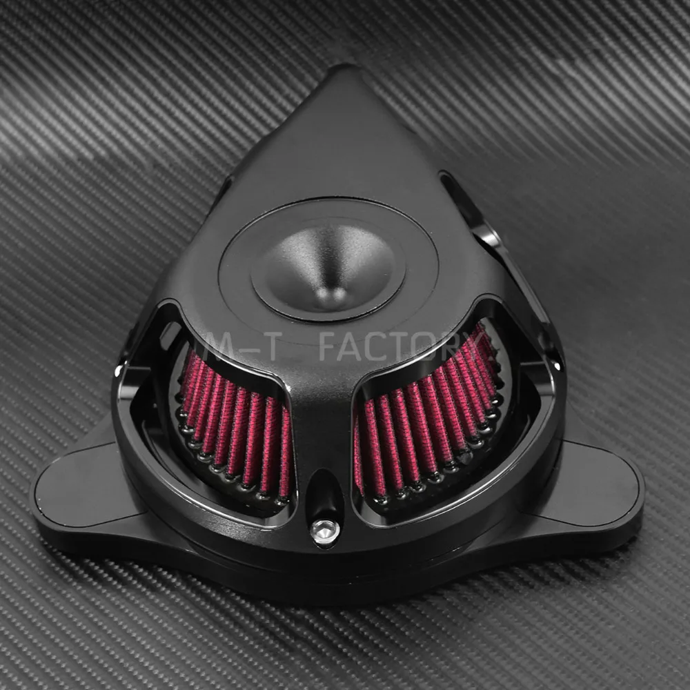 Turnable Air cleaners матовый черный воздушный фильтр для Harley Dyna 2000 2017 Softail 2015 Touring 2005 2006