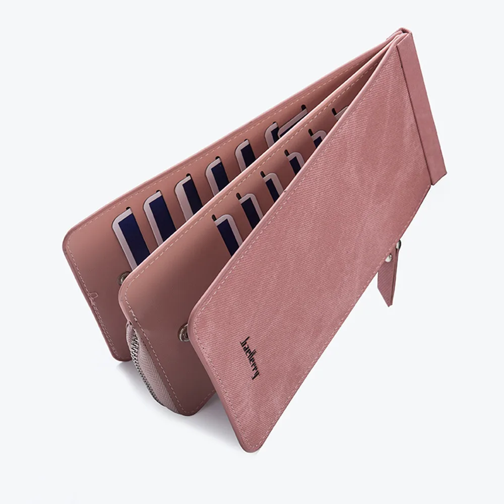 Бумажник Для женщин Женская Мода конфеты Цвета Сумки из натуральной кожи длинный