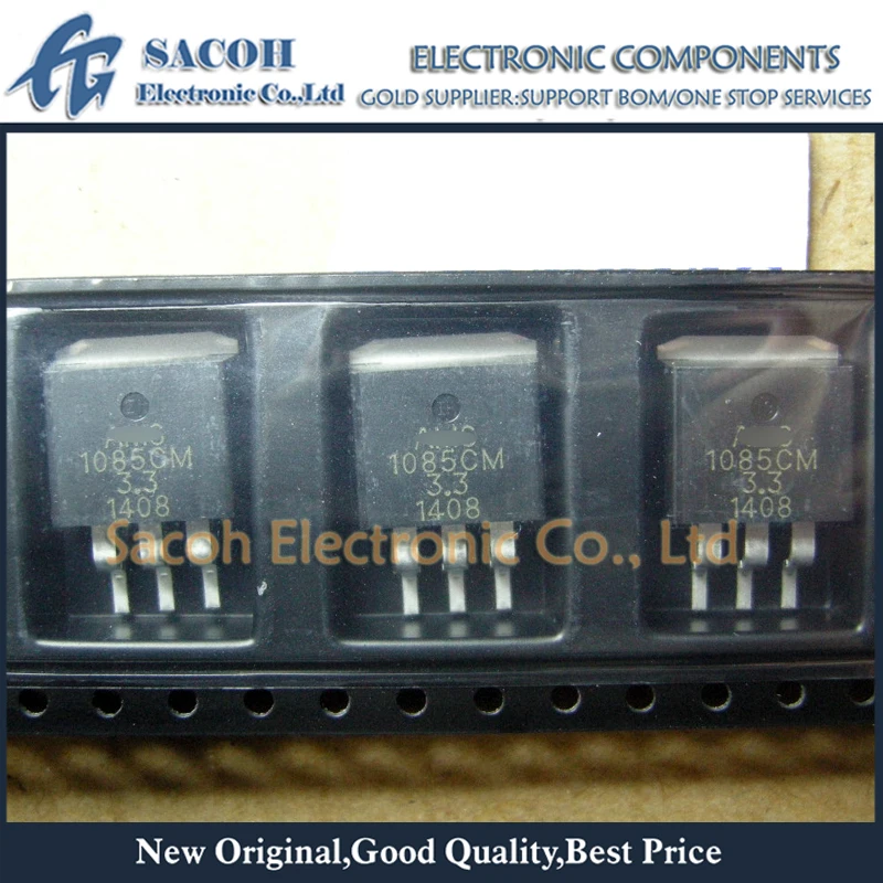 New Original 10Pcs AMS1085CM-3.0 AMS1085CM-3.3 OR AMS1085CM-3.5 OR AMS1085CM-5.0 TO-263 3A Three Terminal Voltage Regulator