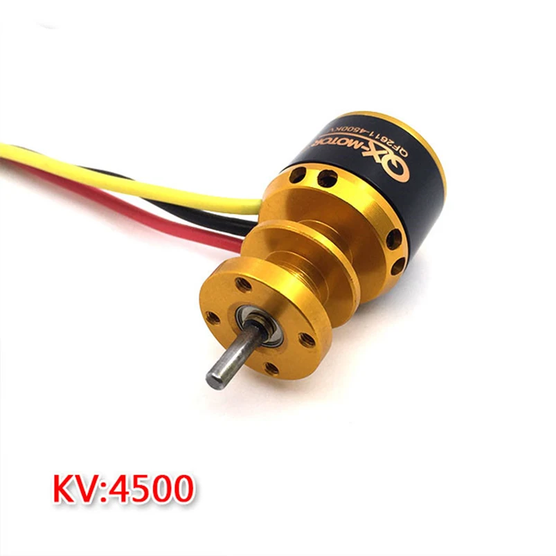 QX MOTOR QF2611 бесщеточный двигатель 3500KV /4500KV 55mm/64mm Ducted Fan Jet EDF 3 4S Lipo для РУ самолетов