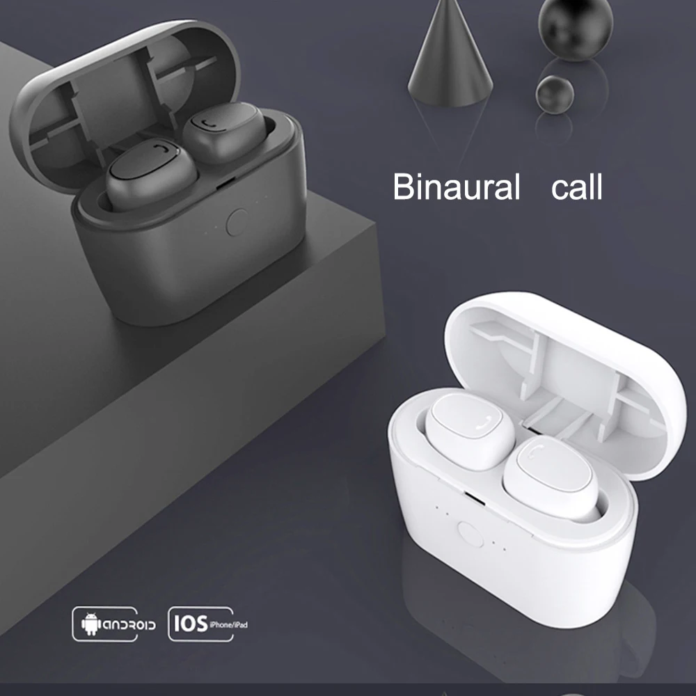 Tws X1 Bluetooth 5 0 Casque беспроводной стерео наушники беспроводные вкладыши гарнитура