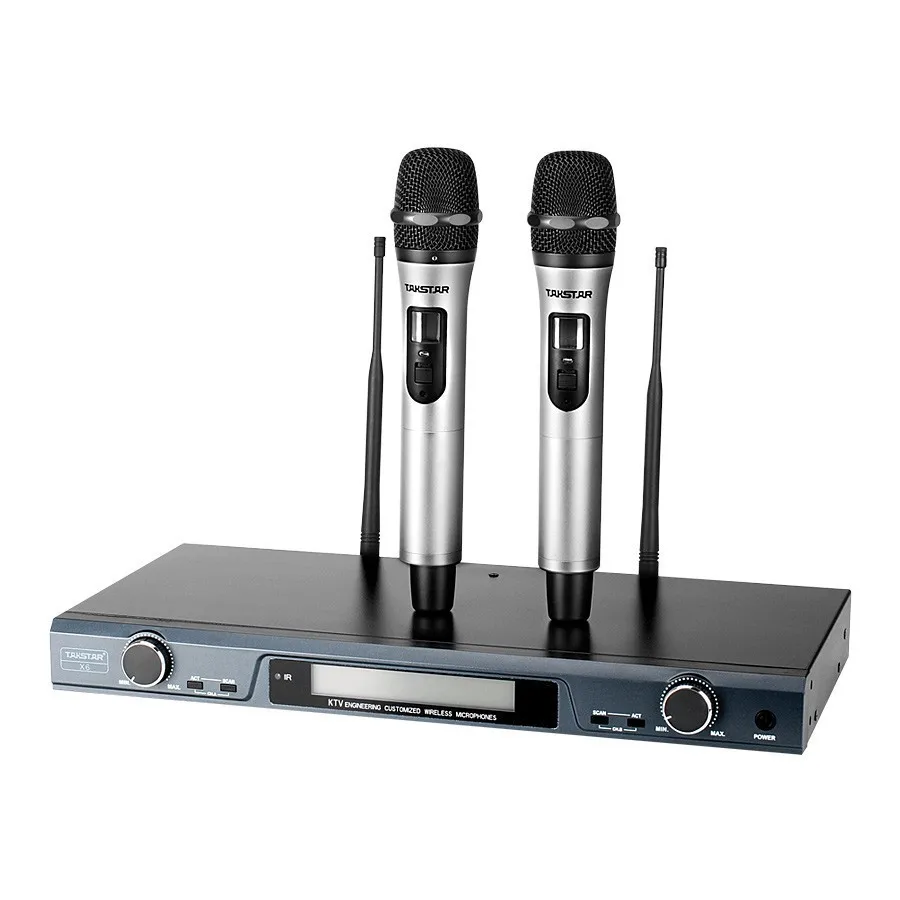 Беспроводная микрофонная система Takstar X6 UHF для профессиональной инженерной