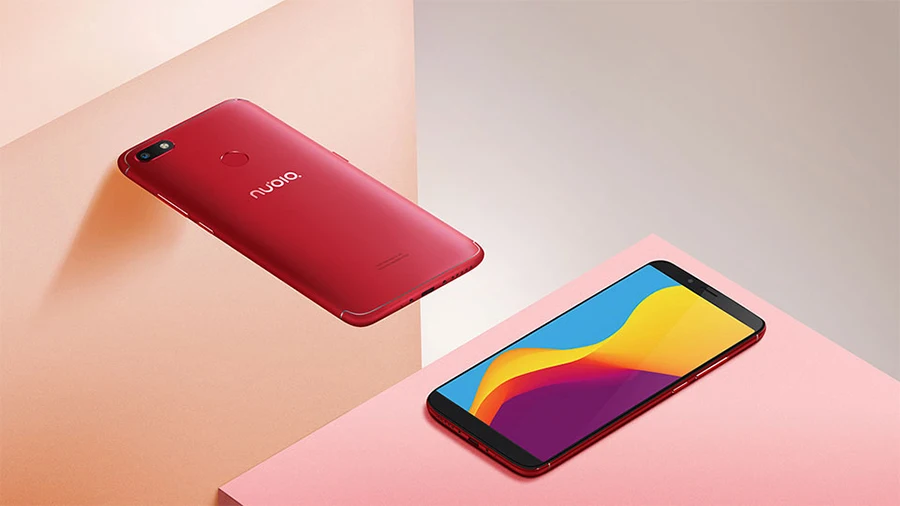 Глобальная Версия ЕС zte Nubia V18 UI 5,1 мобильный телефон 4 Гб+ 64 Гб 6,0" Snapdragon 625 Octa Core 18: 9 Полный Экран Face ID 4000 мАч 13MP