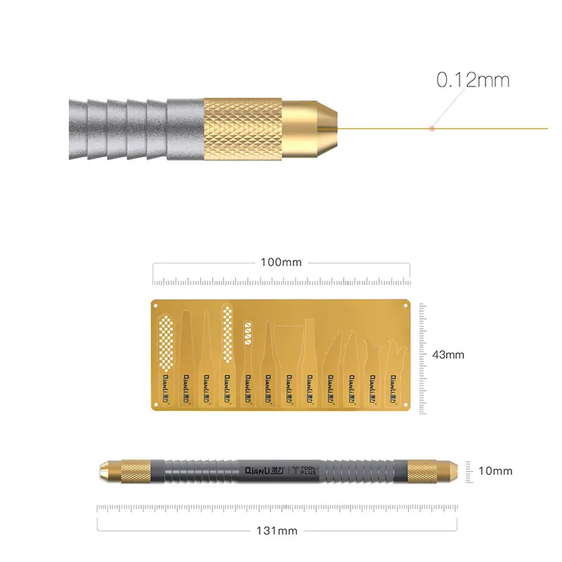 QianLi ToolPlus 009 многофункциональные керамические ножи набор лезвий одна ручка и