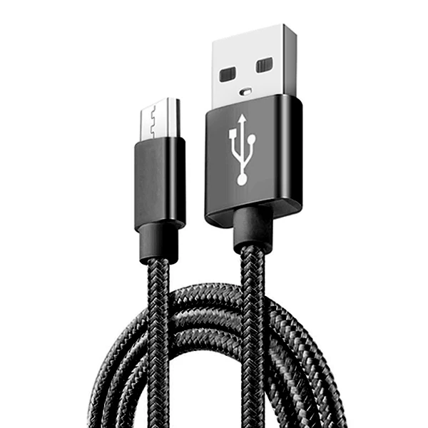 Black ACCEZZ Micro USB кабель для быстрой зарядки Microusb зарядный провод для samsung Xiaomi HuaWei LG Синхронизация данных Android телефон зарядный кабель - Цвет: Black