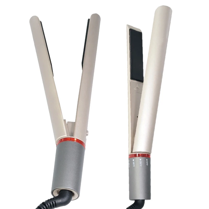 Профессиональные бигуди для волос 2 в 1 Керамический выпрямитель Splint прямые