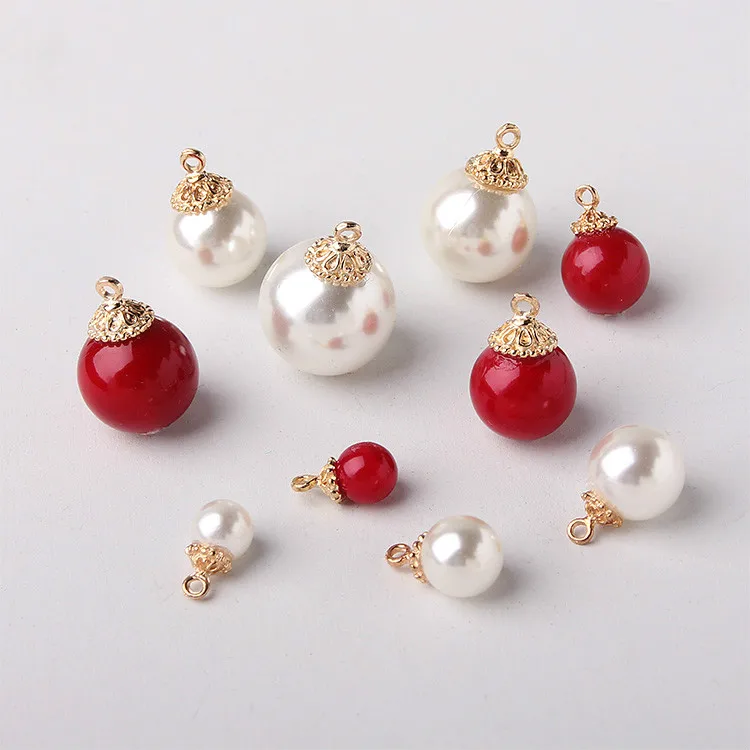 Fish xiaole jewelry Корейская жемчужная подвеска ручной работы заколка для волос сделай