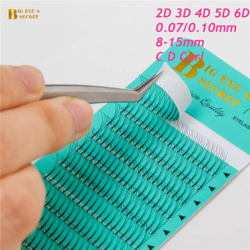 BES 1 лоток с длинным стержнем российский объем ресницы готовые объемные