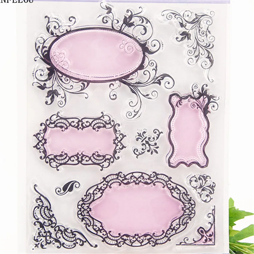 PANFELOU princess mirror Transparent Clear Silicone Stamp/Seal DIY scrapbooking/photo album Decorative clear stamp sheets | Дом и сад