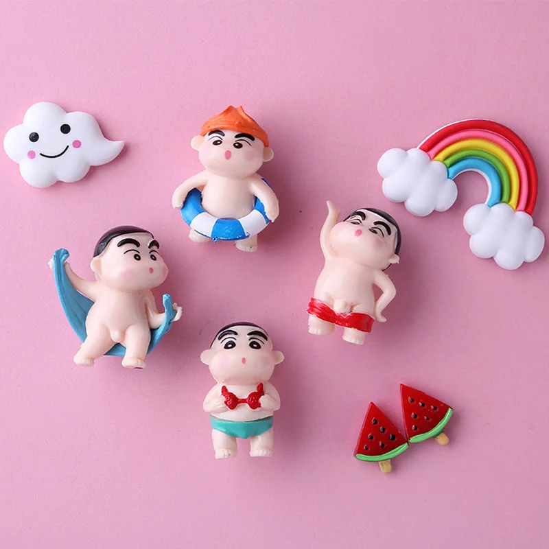 BAIUFOR на берегу моря для маленьких мальчиков с рисунком из аниме фигурки люди