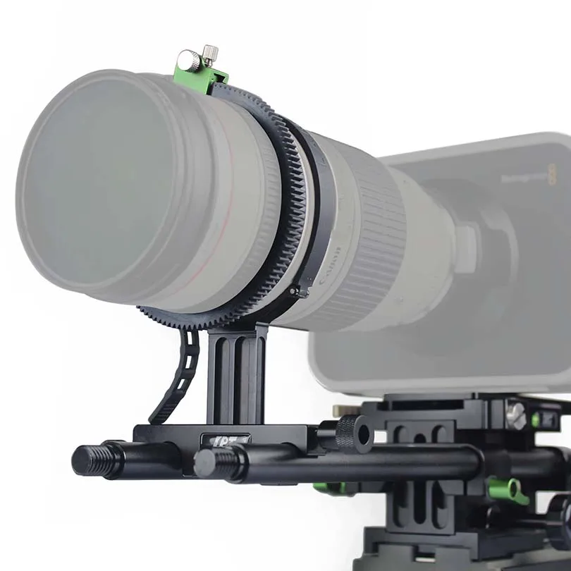 Фото Легкая подставка для объектива Lanparte с резиновым ремнем для камеры DSLR №2