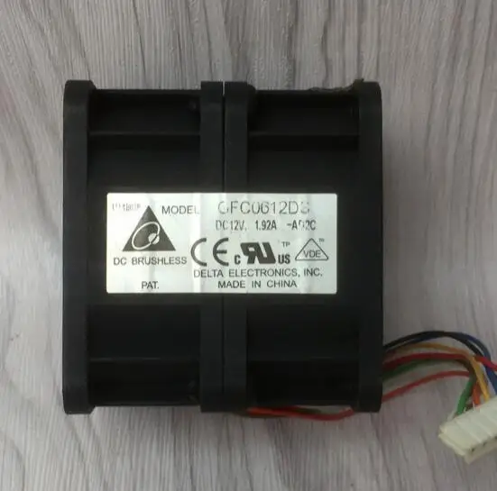 

Высокоскоростной охлаждающий вентилятор Delta 6056 DC 12 В а GFC0612DS 8 линий