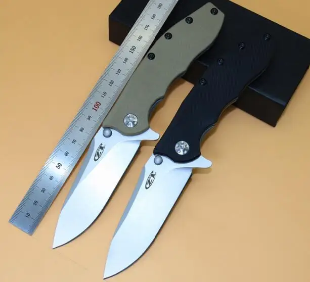 ZT0454 59-60HRC Складной нож 9Cr18MoV лезвие G10 Ручка шарикоподшипник тактический охотничий нож кемпинг EDC Карманный knif