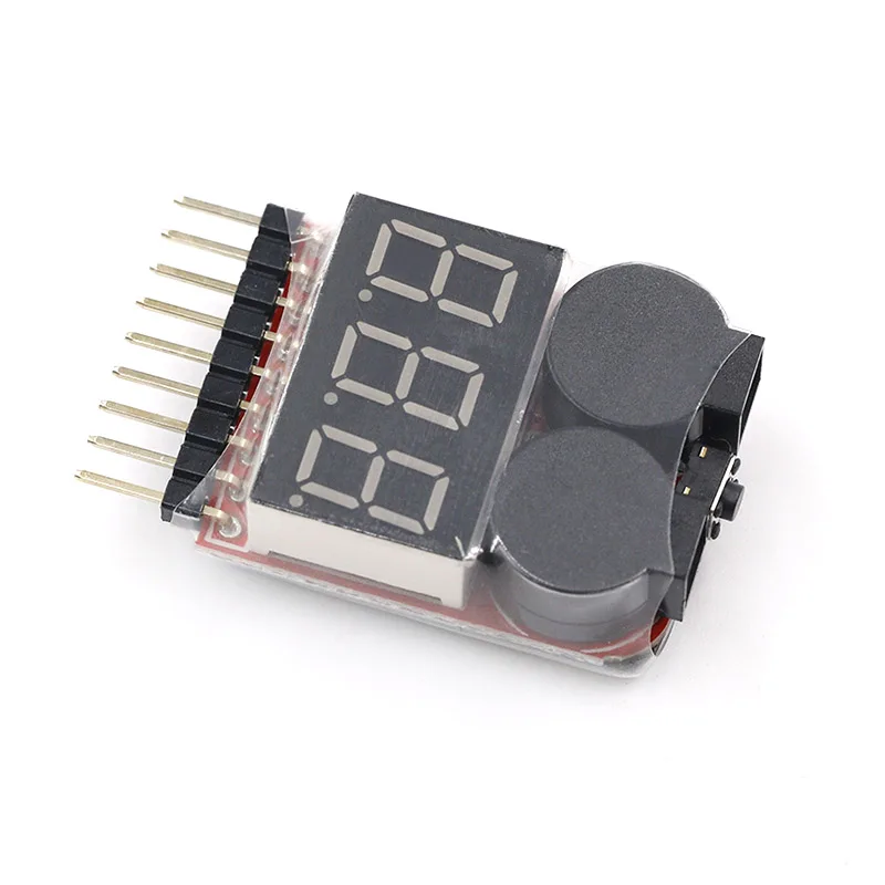 Для 1 8 S Lipo/li ion/Fe батарея напряжение 2в1 тестер низкий зуммер напряжения