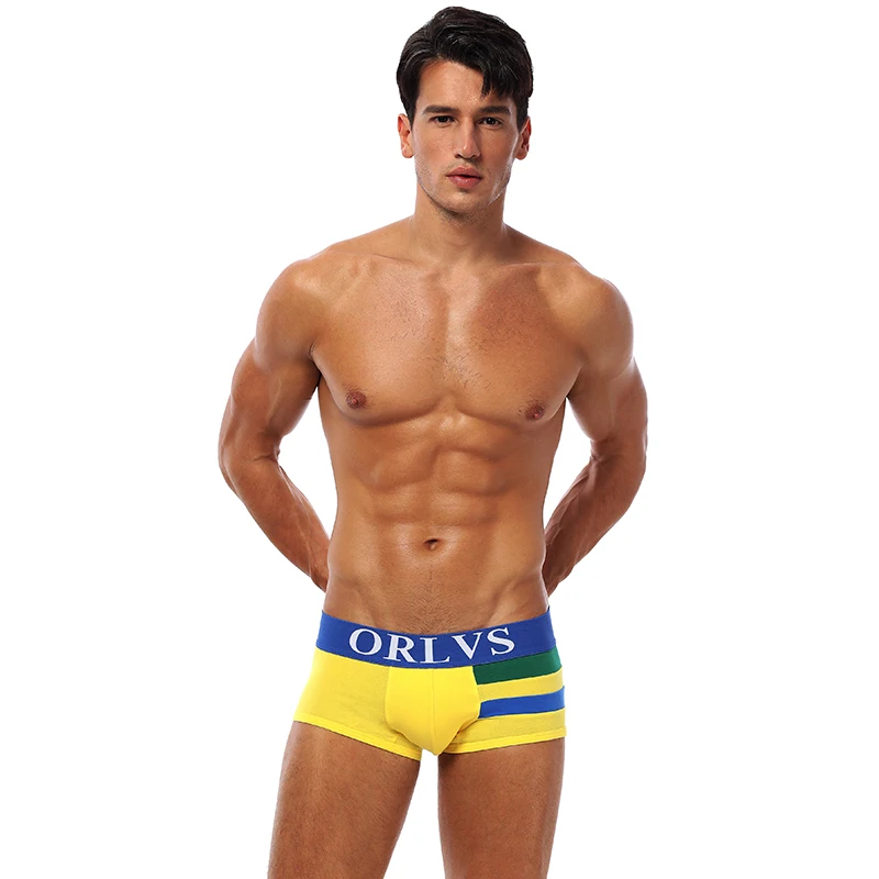 Брендовые боксеры мужское нижнее белье 3 шт./лот камуфляжное сексуальное мужские