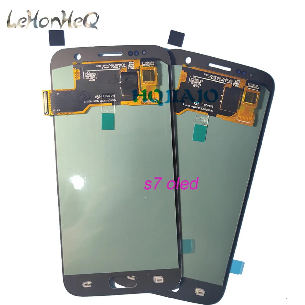 10 шт./лот ЖК дисплей s для samsung Galaxy S7 G930 G930F сенсорный экран дигитайзер сборка lcd SM