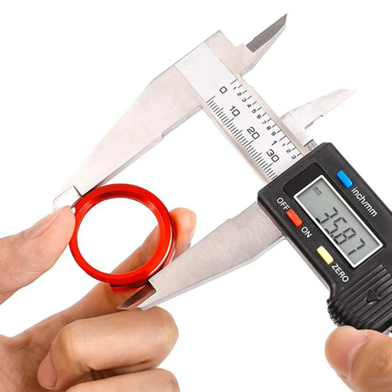 Автомобильная ручка зажигания без ключа для BMW 1 2 3 красная крышка кнопки