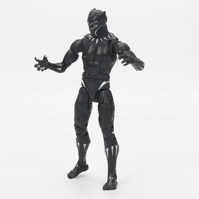 Marvel игрушки Черная пантера ПВХ фигурка Мстители Железный человек накия болт Sub-Mariner Фигурки Коллекция Модель Куклы Игрушка