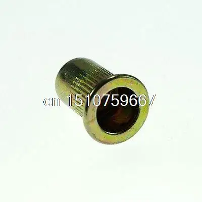 Lot50 плоская головка Метрическая сталь М6 потайная вставка Заклепка гайка Rivnut