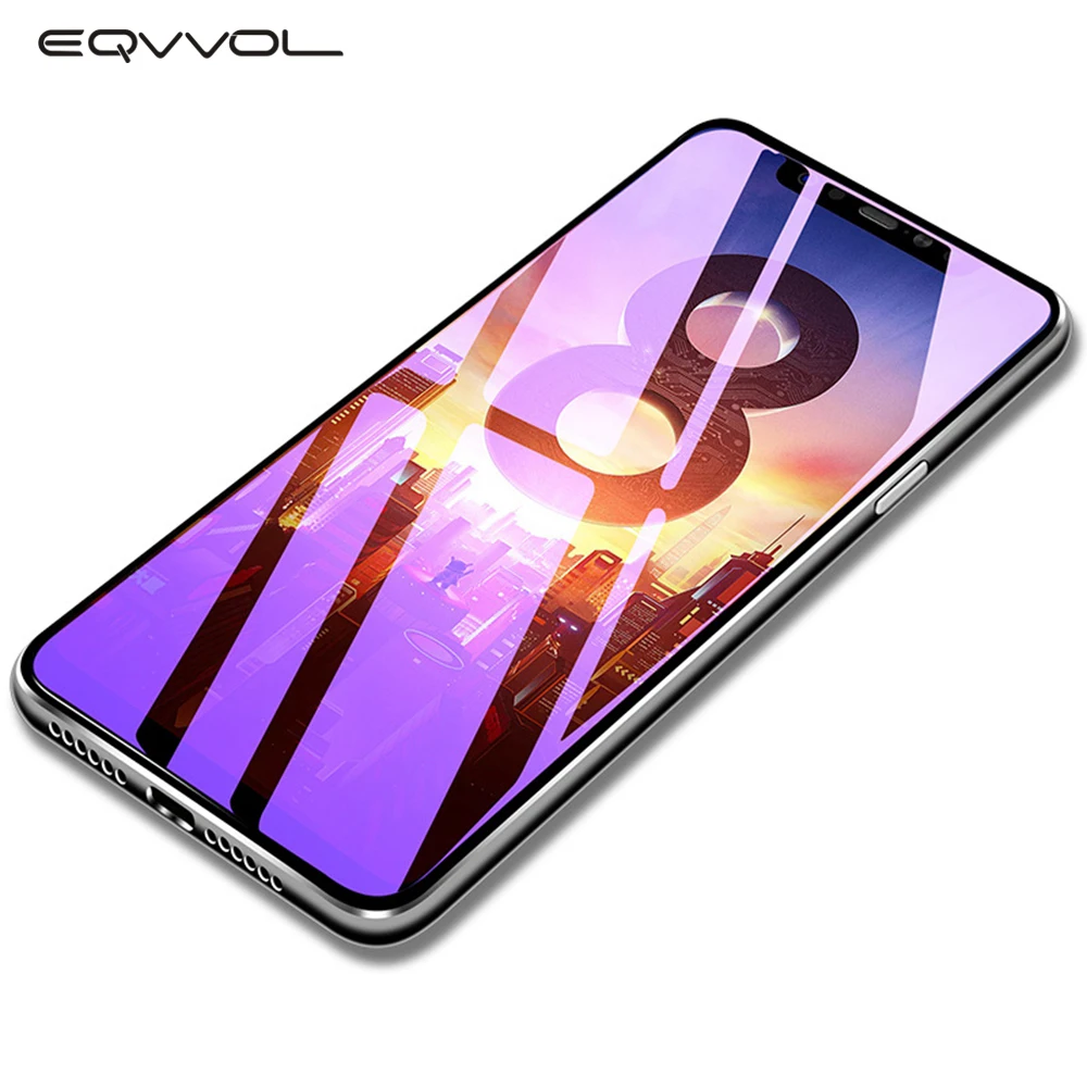 Eqvvol 9D полное покрытие мягкая Гидрогелевая пленка для Xiaomi 8 6 5 6X SE Защита экрана Mi Mix