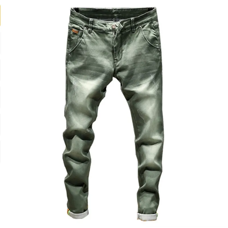 

Male Jeans / Skinny Jeans Men Straight Mens Denim Jeans / Male Stretch Trouser Pants New Fashion Boutique Stretch Casual Pants