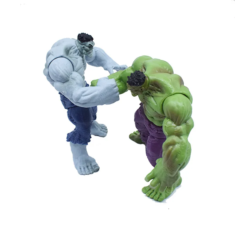 4 шт./лот Marvels Hulk Модель дисплея кукла Фигурка игрушка Красный Зеленый Синий Халк