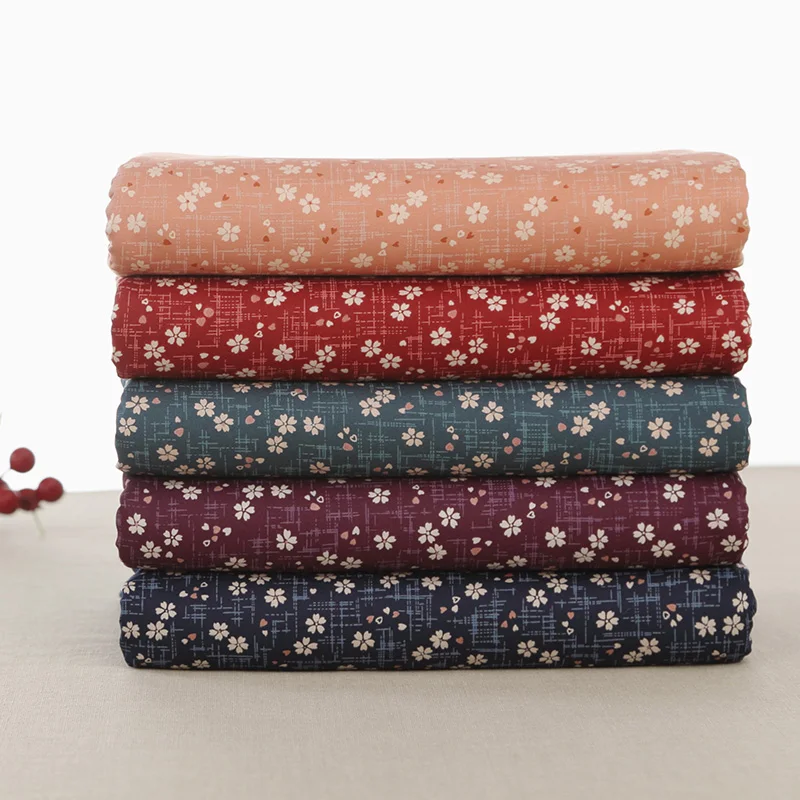 Кимоно с принтом сакуры японский стиль хлопковая ткань красивая звезда как у